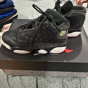 Kids Black Jordan Shoes